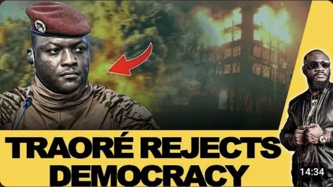 IBRAHIM TRAORÉ - WE ARE NOT A DEMOCRACY