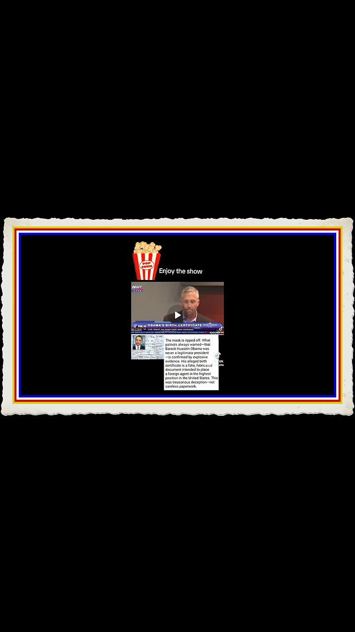 Obamas Birth Certificate