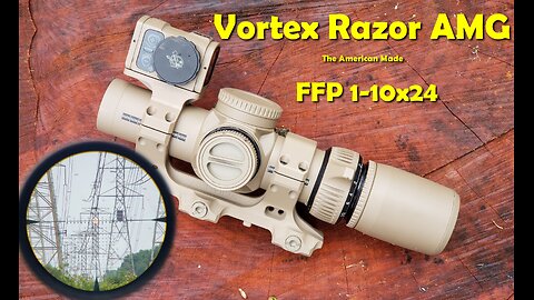 Vortex Razor AMG 1-10x24 - Eleanor - American made Excellence