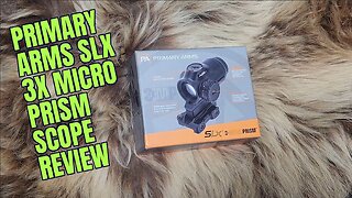 Primary Arms SLX 3x Micro Prism Scope