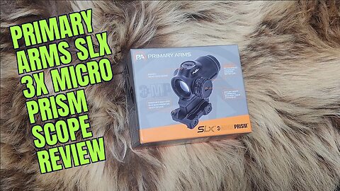 Primary Arms SLX 3x Micro Prism Scope