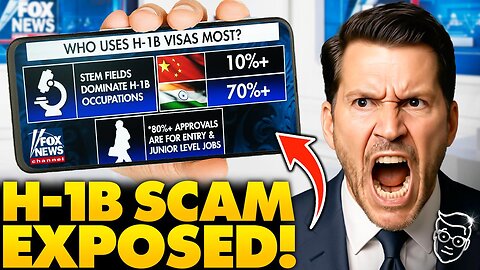 Fox Host Exposes The H-1B Immigration SCAM Replacing American Workers, The Truth Will Make You RAGE