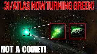 3I/ATLAS Surprises Astronomers with Bright Green Transformation!