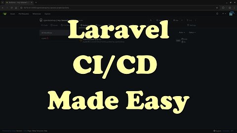 Automate Laravel CI/CD with Gitea Actions and Podman - Step-by-Step Beginner Guide