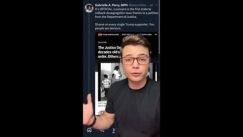 Victor Reacts: Liberals Spread Hysteric Lies About Trump Bringing Back Segregation