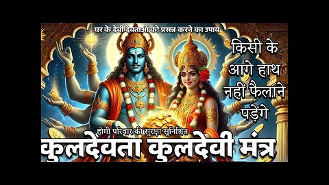 Kuldevta Kuldevi Mantra से होगी परिवार की सुरक्षा Kuldevi Kavach किसी के आगे हाथ नहीं फैलाने पड़ेंगे