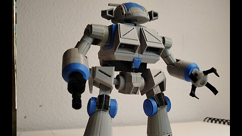 3D printing and building a mech
