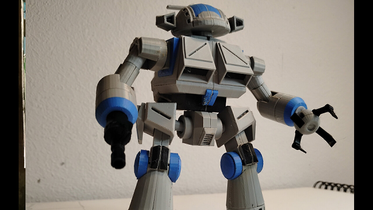3D printing and building a mech