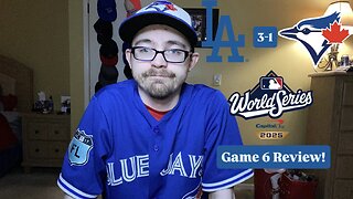 RSR7: Los Angeles Dodgers 3-1 Toronto Blue Jays 2025 World Series Game 6 Review!