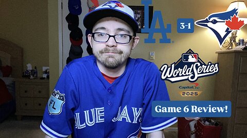 RSR7: Los Angeles Dodgers 3-1 Toronto Blue Jays 2025 World Series Game 6 Review!