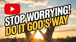 STOP WORRYING! Do It GOD'S WAY & He WILL Work It Out (Everything Changes ) 😌🙏 #LetGoAndLetGod #Trust