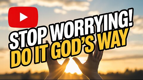 STOP WORRYING! Do It GOD'S WAY & He WILL Work It Out (Everything Changes ) 😌🙏 #LetGoAndLetGod #Trust