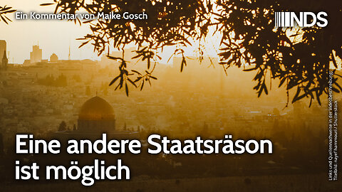 Eine andere Staatsräson ist möglich | Maike Gosch | NDS-Podcast