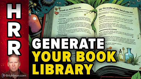 COMING SOON: Generate unlimited books on ANY topic, in minutes, for free