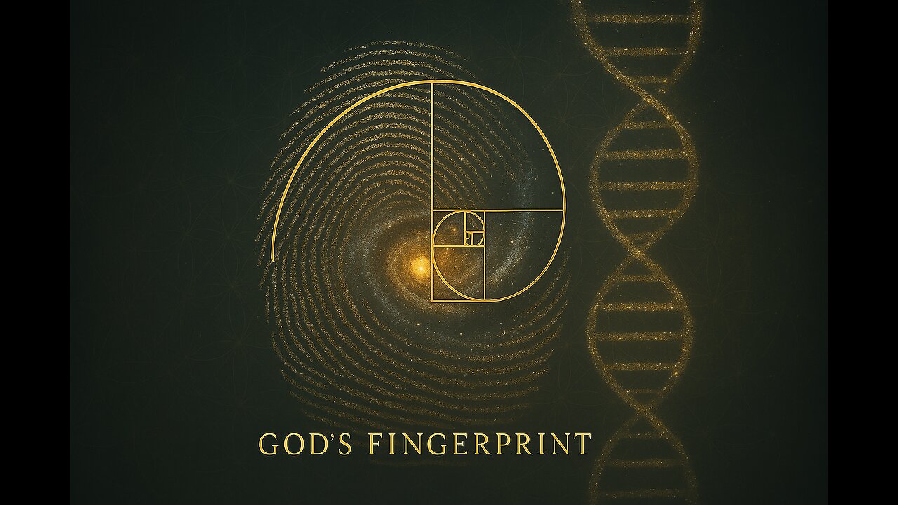 God’s Fingerprint: The Golden Ratio & The Fractal Blueprint of Reality
