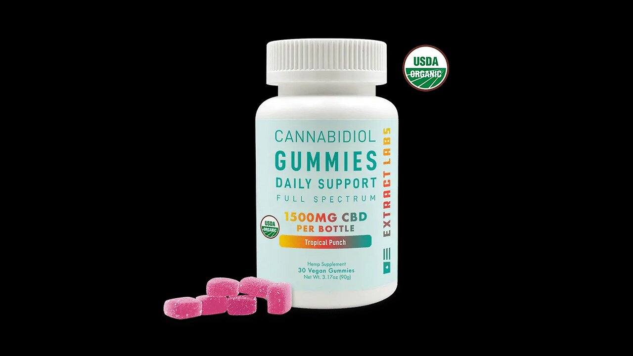 Extract Labs Full Spectrum CBD Gummies 1500mg
