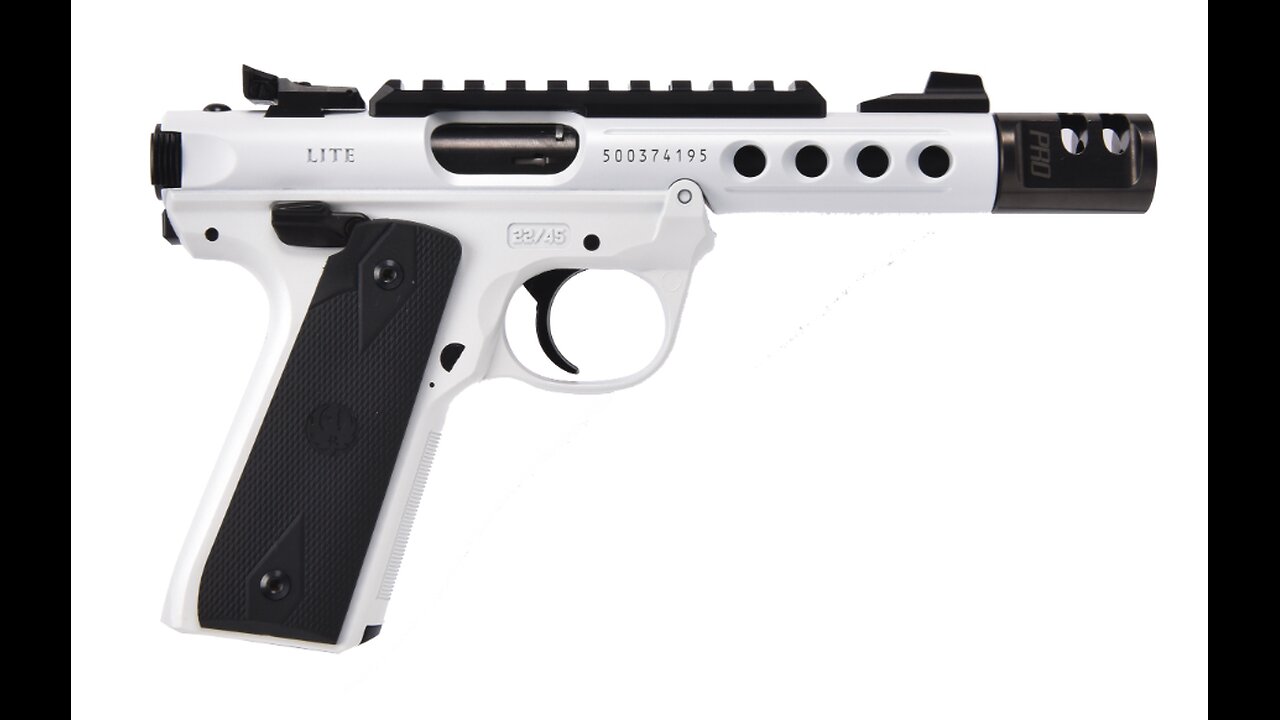 Lipsey’s Exclusive Storm Trooper Ruger Mark IV 22/45 Lite 22 LR