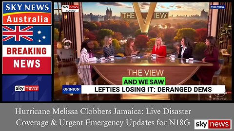 Hurricane Melissa Clobbers Jamaica: Live Disaster Coverage & Urgent Emergency Updates for N18G
