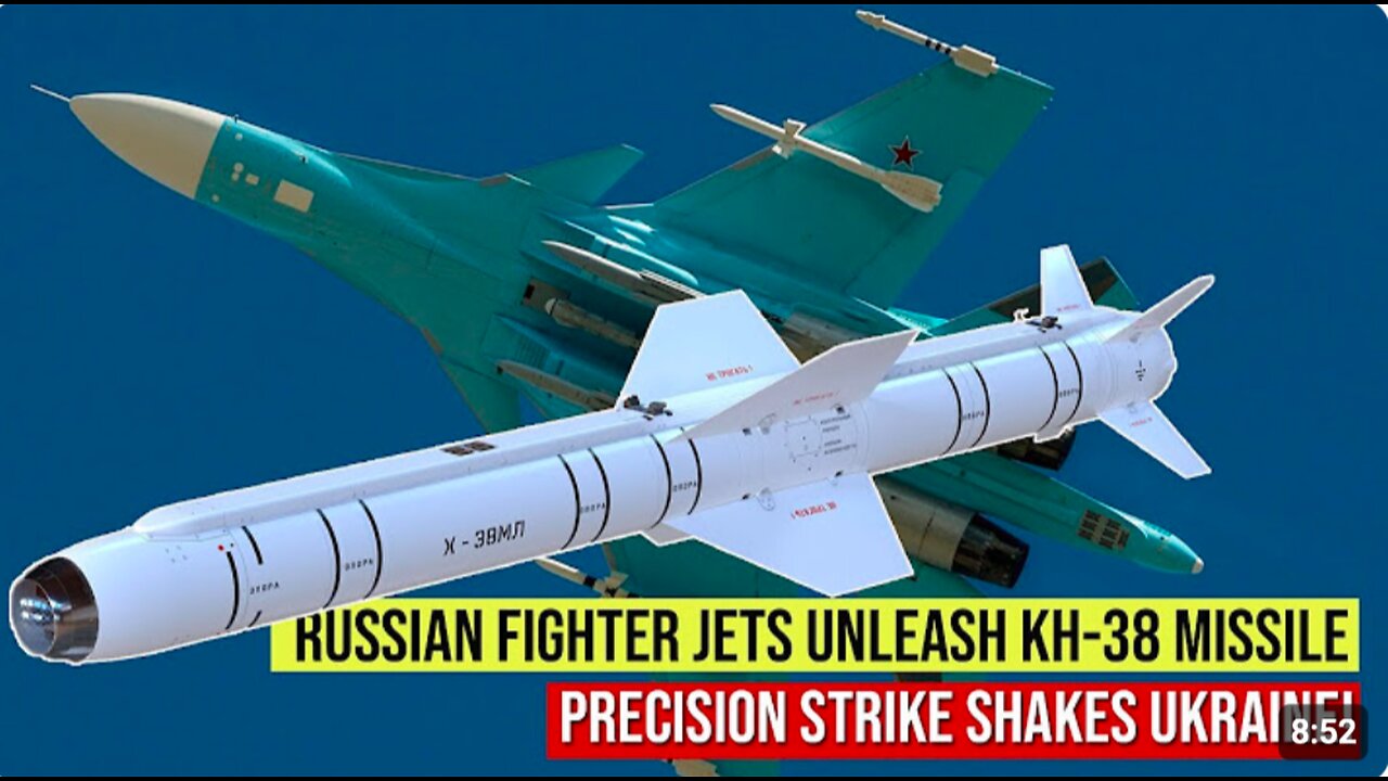Russian Fighter Jet Launches Kh-38 Missiles at Kharkiv, How This Precision Strike Shakes Ukraine!