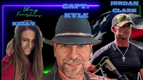 Capt Kyle and Kelly as we welcome Jordan Clark to the CaptKylePatriots Studio