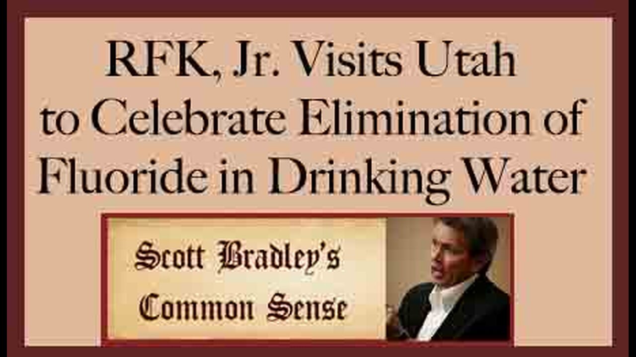 RFK Jr. Visits Utah to Celebrate Elimination of Fluoride in Drinking Water