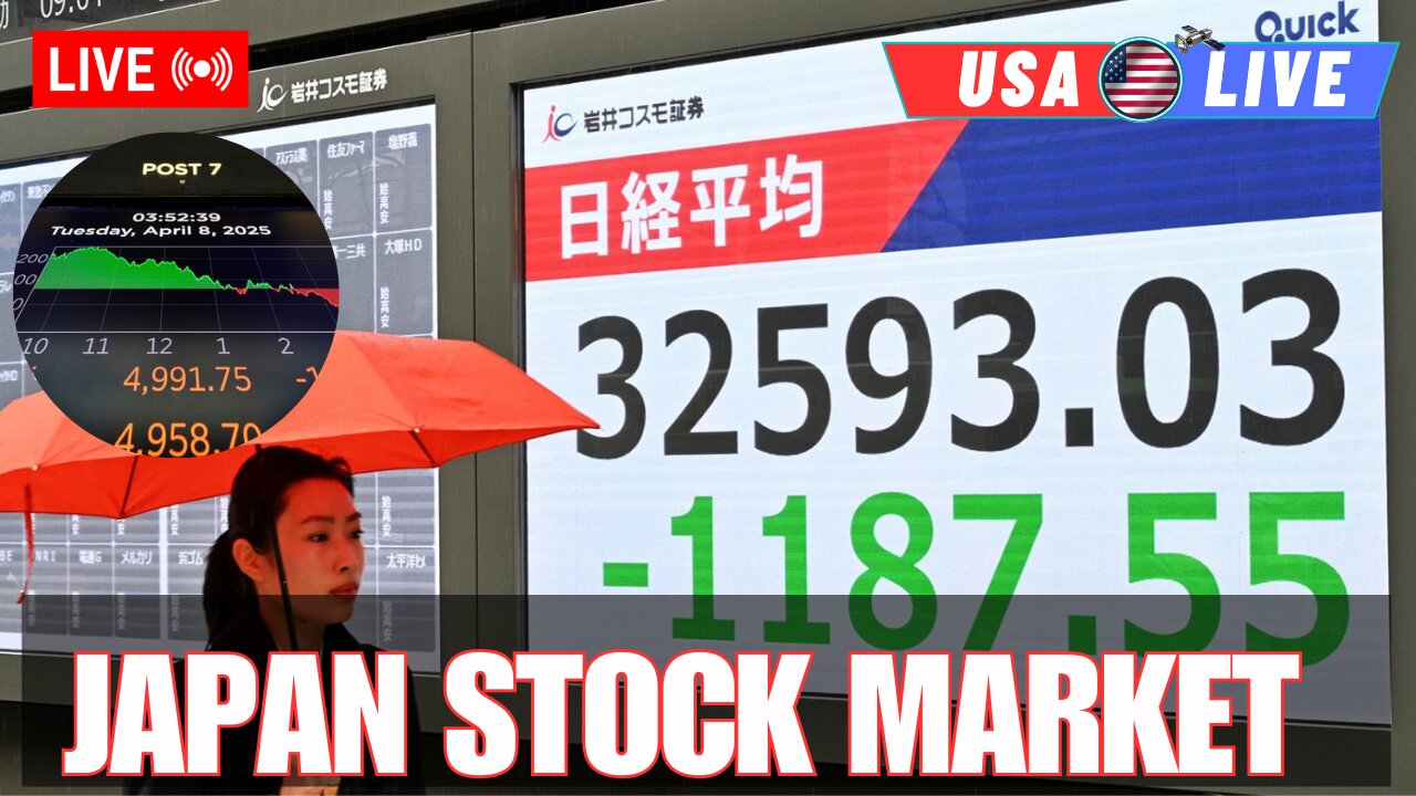 JAPAN Stock Market News | Japan Stocks Open as Investors React to US-China Trade Moves | #tariffs
