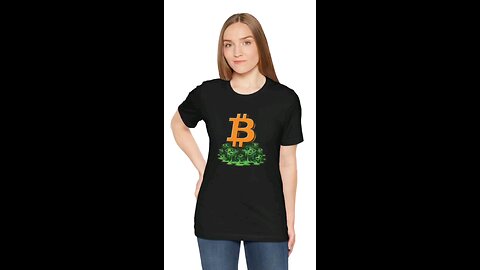 Bitcoin VS Fiat Crypto Shirt Design
