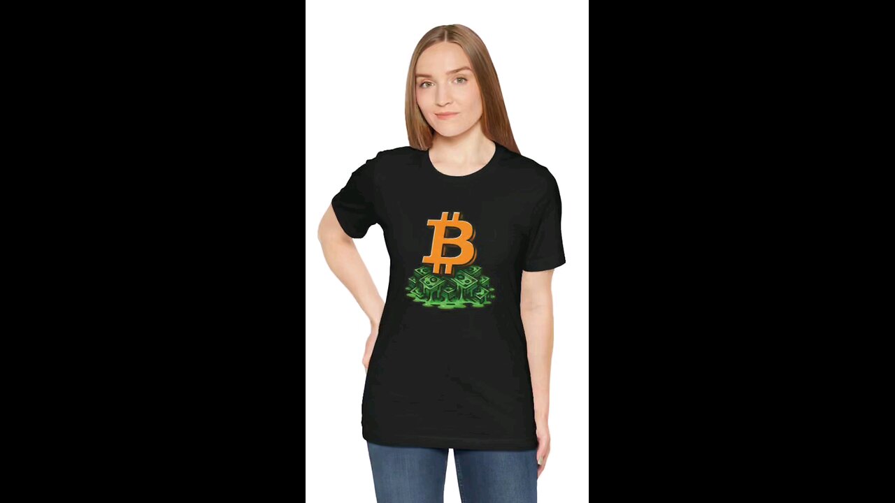 Bitcoin VS Fiat Crypto Shirt Design
