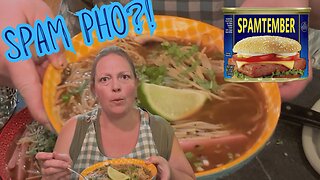 I Made Pho with Spam?! | Easy #Spamtember Recipe Hack - FIRST time trying Pho!