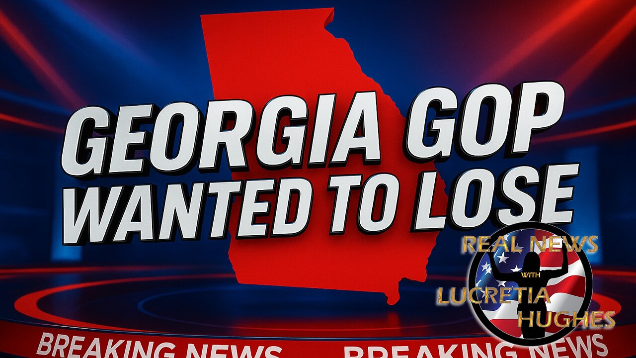 GOP Wanted To Lose And More... Real News with Lucretia Hughes.