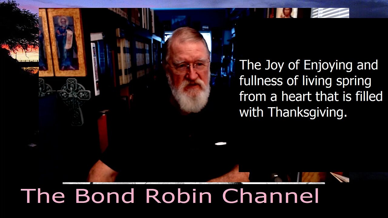 Bond's Thanksgiving Message 2025