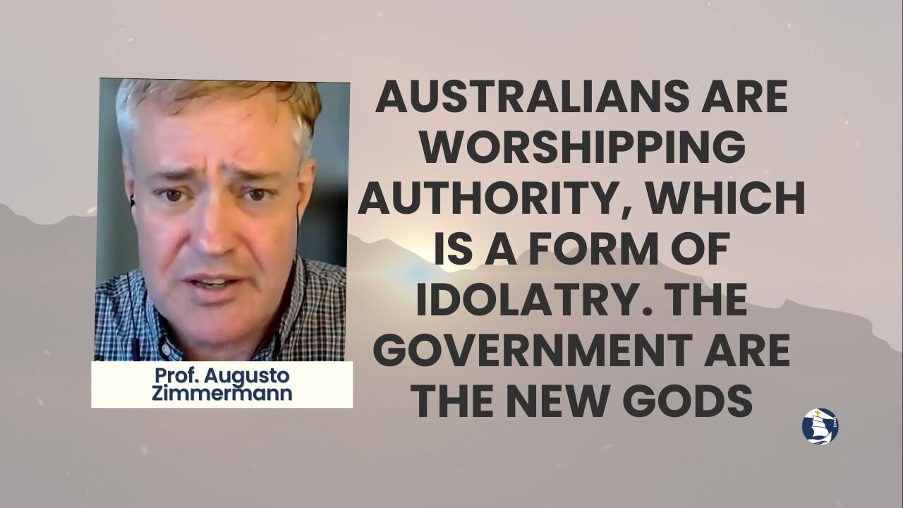 Australians are worshipping authority, which is a form of idolatry. The government are the new Gods