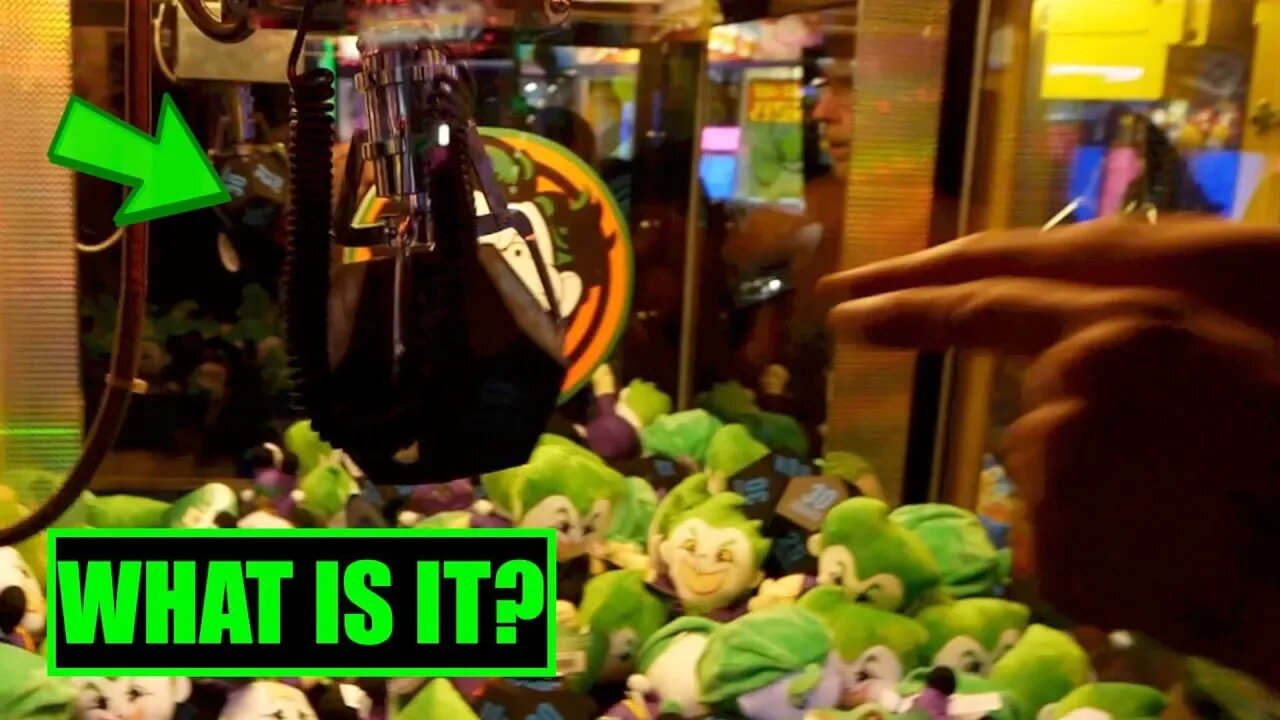 Weirdest Claw Machine Prize Ever?
