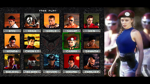Street Fighter: The Movie - Cammy (Kylie Minogue) is broken! 🤪【Infinite loop】