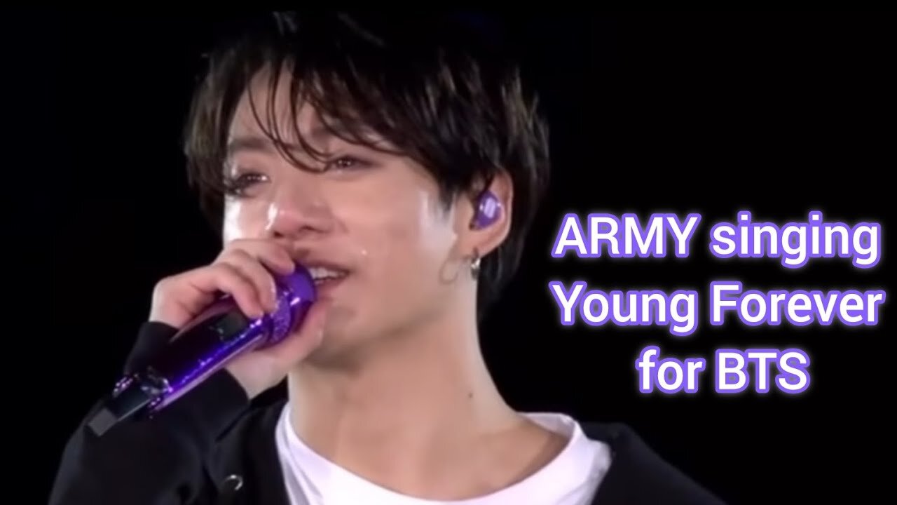 ARMY singing Young Forever as a Surprise for BTS moments at Wembley Stadium💜💜💜