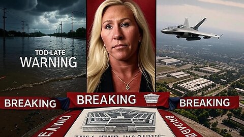 MTG'S WEATHER WEAPONS BILL DROPS AS TEXAS FLOODS: Pentagon's "Climate Engineering" Program Confirmed