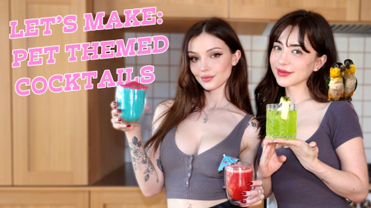 Making Pet-Themed Cocktails