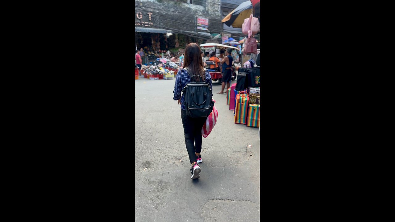 Shopping At Baclaran Market