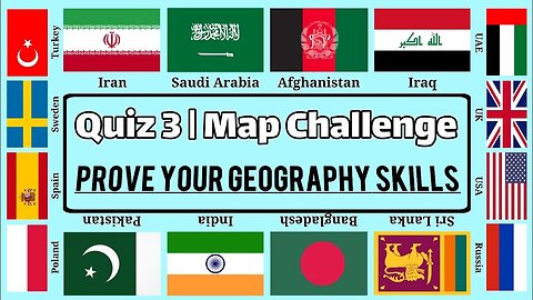 COUNTRY QUIZ UP! Level up your geography skills! | Quiz 3