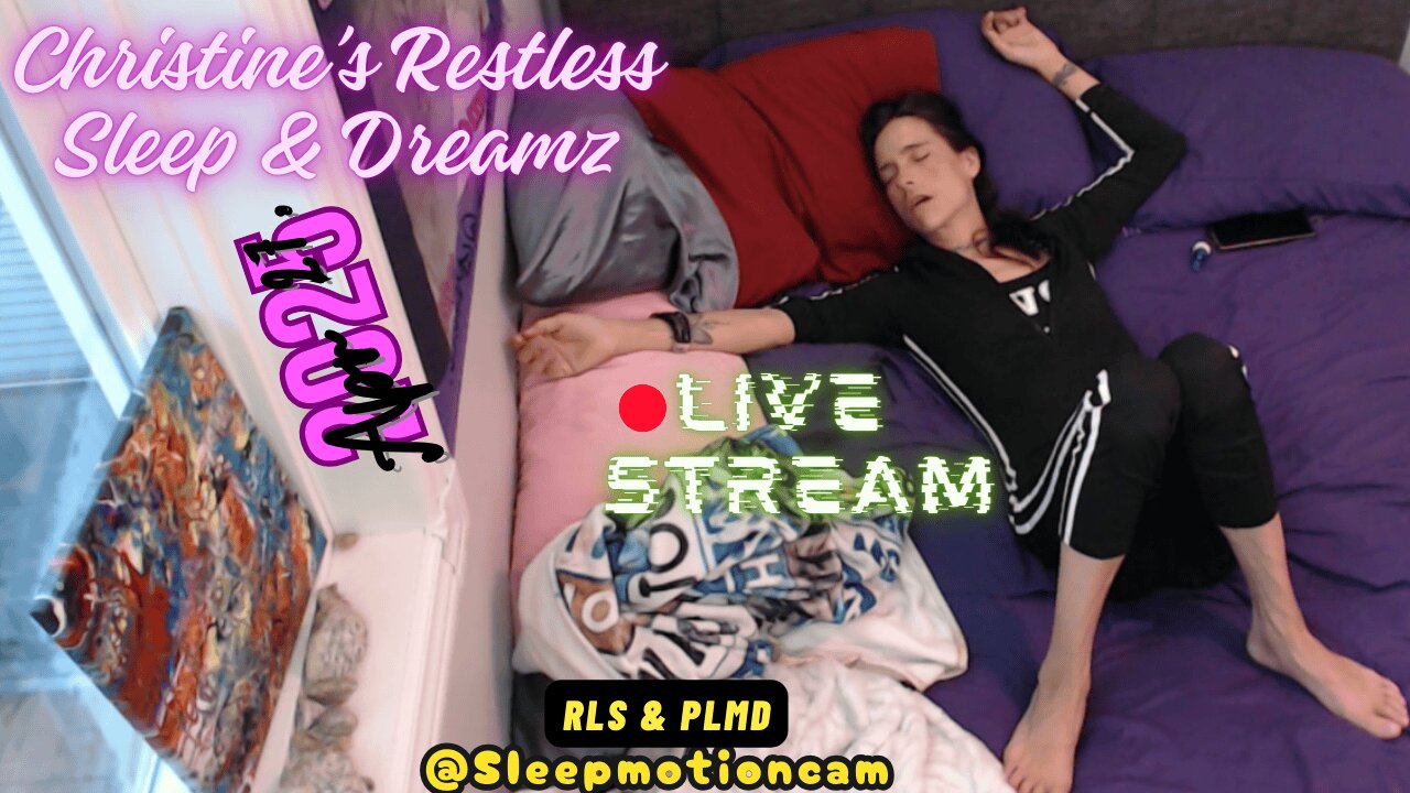 🔴Live Sleep Stream 💤Restless Sleep ⏰Apr 27, 2025 😴 RLS & PLMD