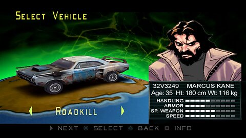 Twisted Metal - Head On - Roadkill (Marcus Kane) Playthrough - Route B