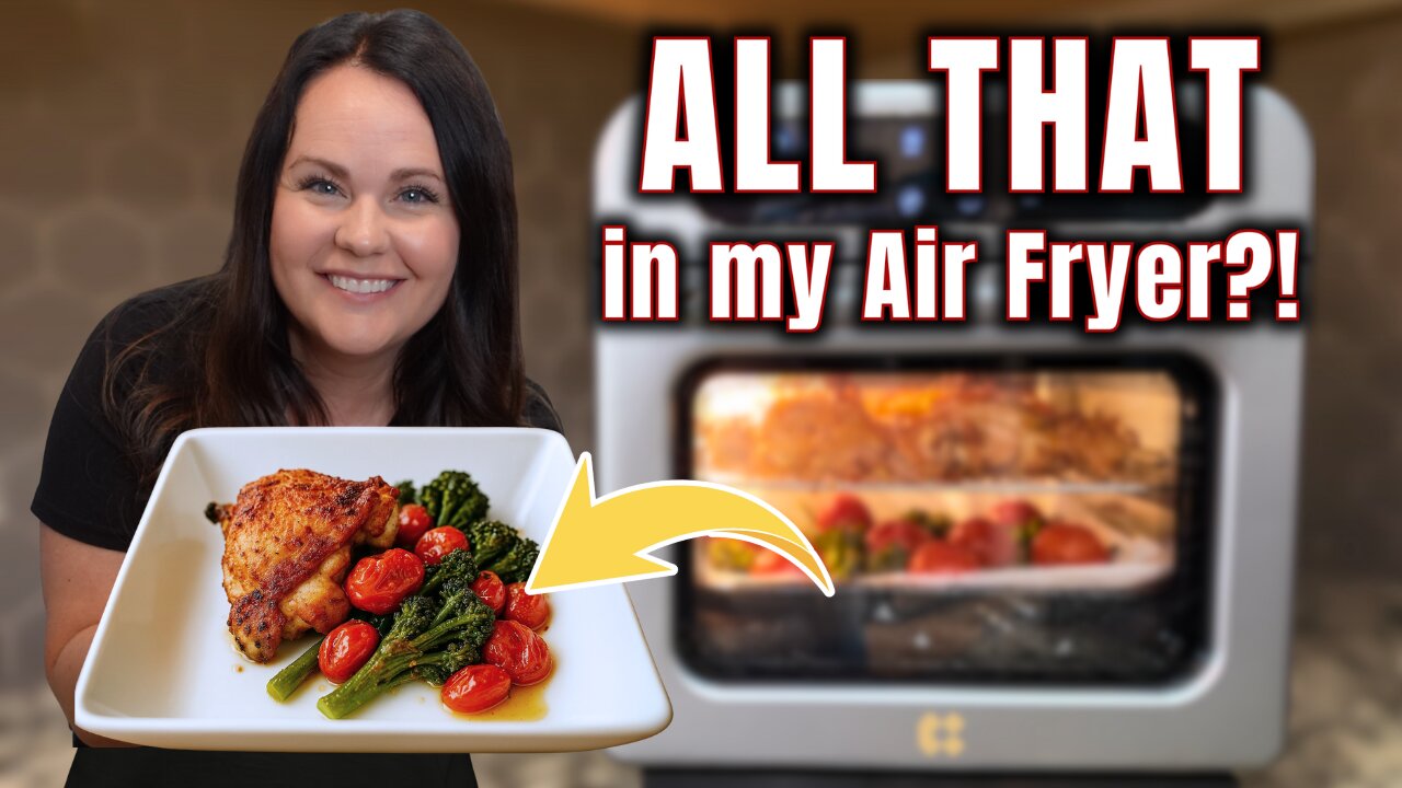 The CHEAPEST Air Fryer Dinner | Juicy, Crispy, Easy Chicken