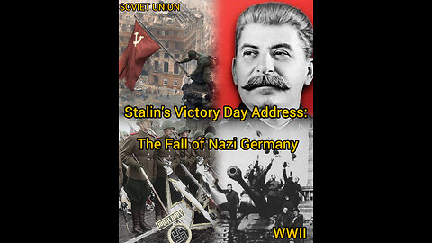 Comrade J V Stalin: Victory Speech
