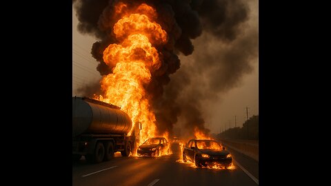 Fuel tanker explosion