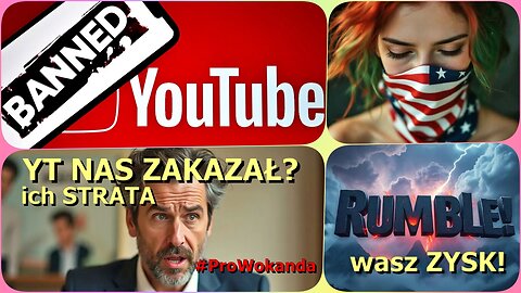 BAN na YT? WOLNOŚĆ na RUM! JESZCZE 🚫🕊️ #PROWOKANDA