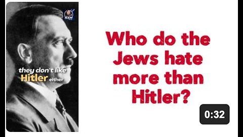 Who do the Jews hate more than Hitler?