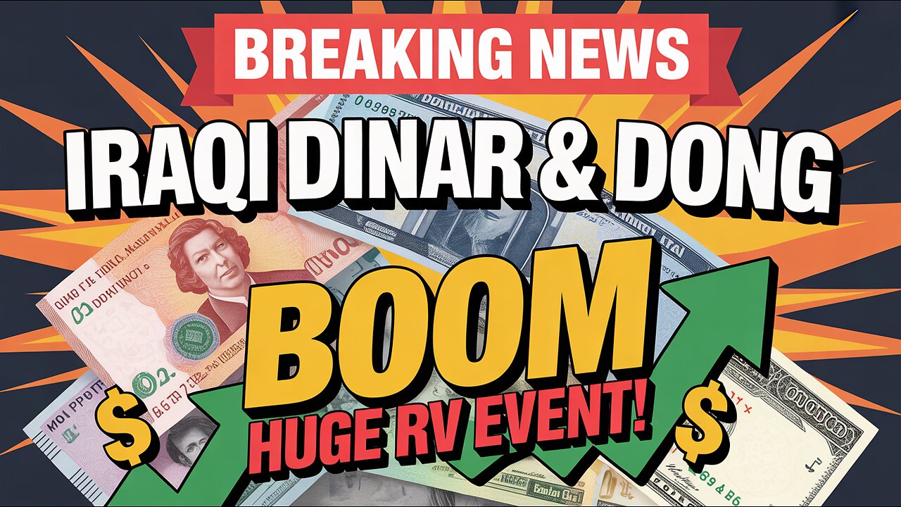 Breaking News – Iraqi Dinar & Dong BOOM in Huge RV Event! 💥 Today's IQD Update!