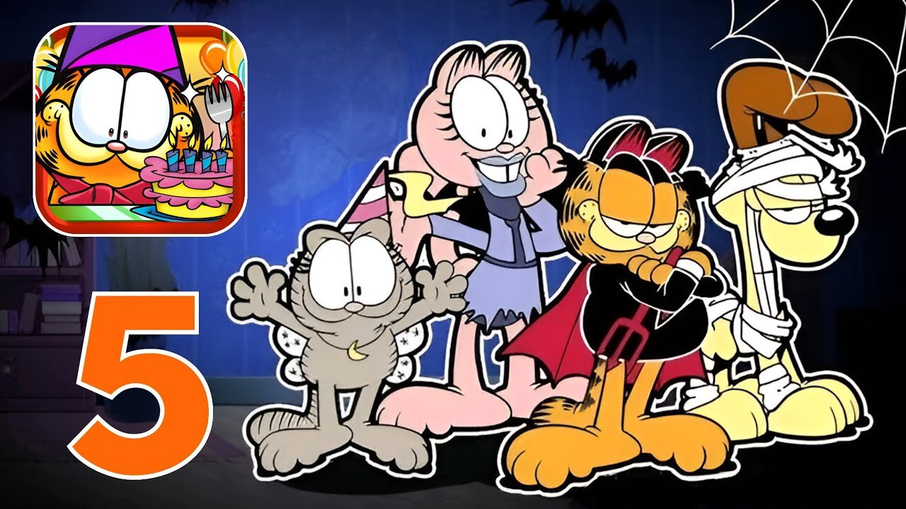 Garfield's Defense - Gameplay Walkthrough | Kamal Gameplay | Part 5