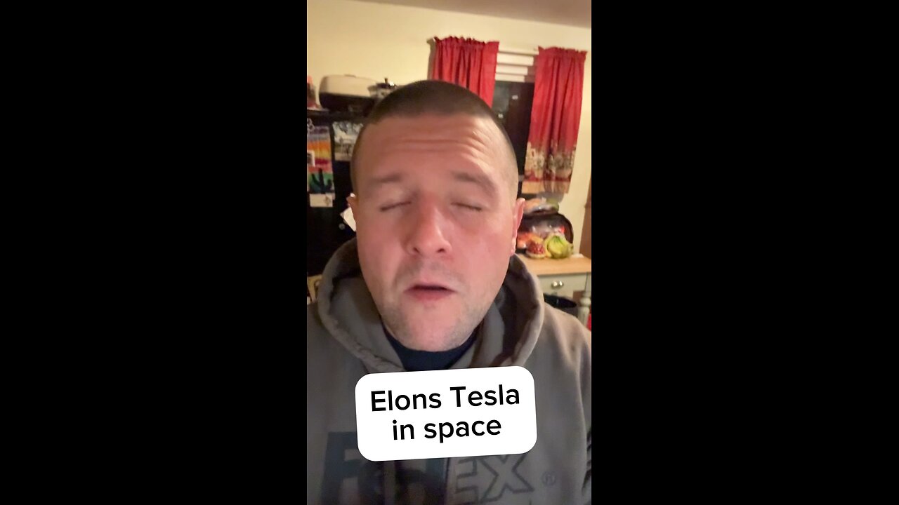 Elons Tesla in space , you can tell it’s real