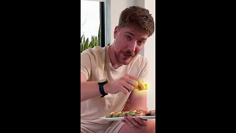Feeding a cat $10 vs $10000 sushi